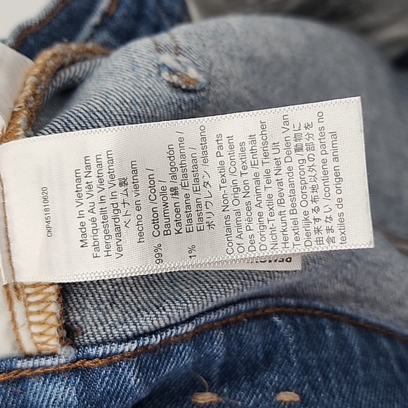 Madewell The Perfect Vintage Jean High Rise Ainsworth Wash Blue Size 29 - Picture 9 of 10